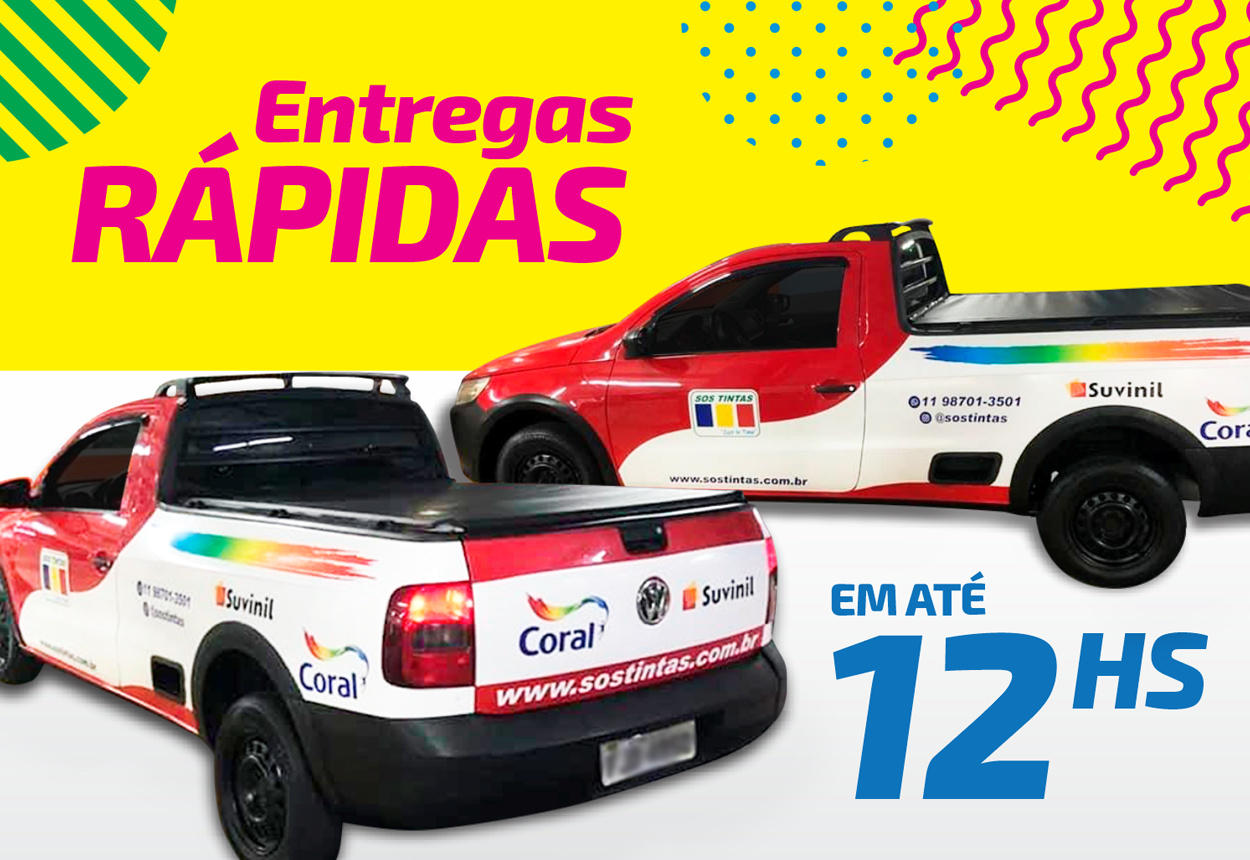 Entrega rápida até 12horas